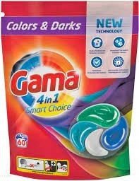 Gama Kapsle 4v1 na praní Color&Darks 60ks