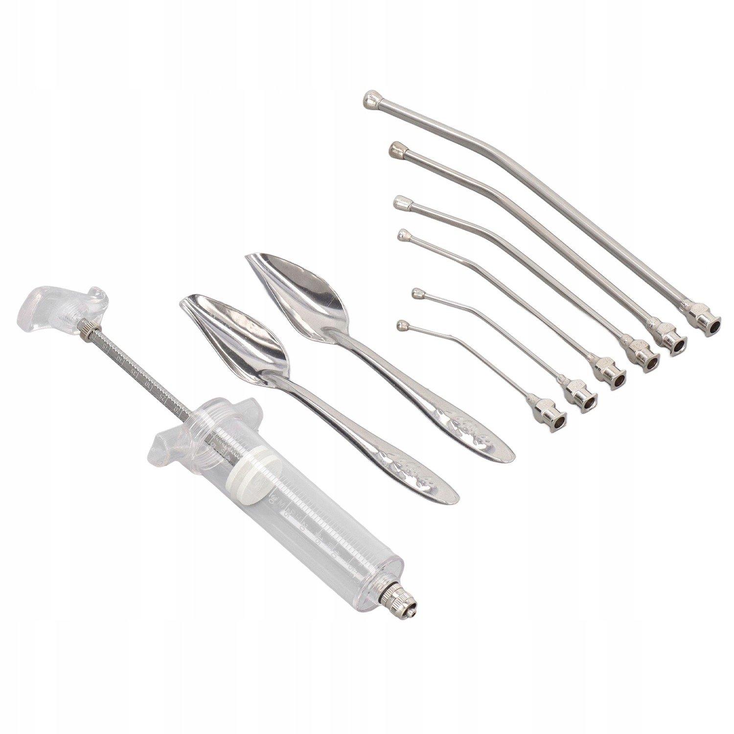 Stříkačka Na Krmení Kuřat 50ML Sondami