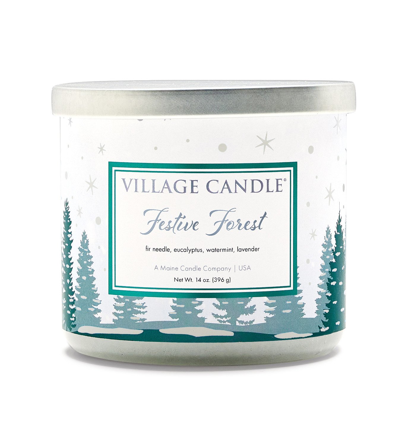 Village Candle Vonná svíčka Festive Forest 396 g