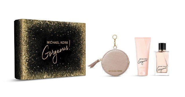 Michael Kors Gorgeous! - EDP 100 ml + tělové mléko 100 ml + peněženka