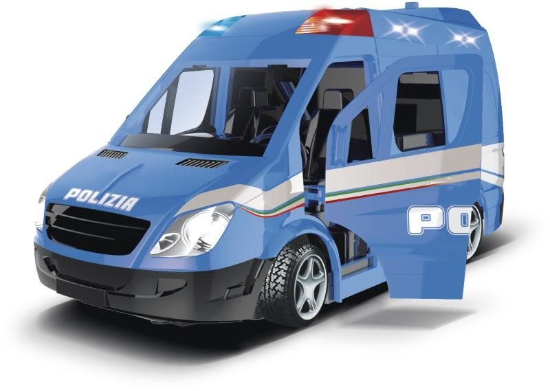 RE.EL Toys RC auto mobilní policejní jednotka Polizia 1:20 27MHz RTR