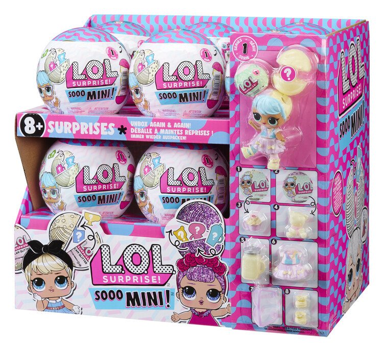 MGA Entertainment Hračka L.O.L. Surprise! Sooo Mini! Panenka s drdůlky