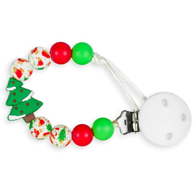 KidPro Pacifier Holder Christmas Tree klip na dudlík 1 ks