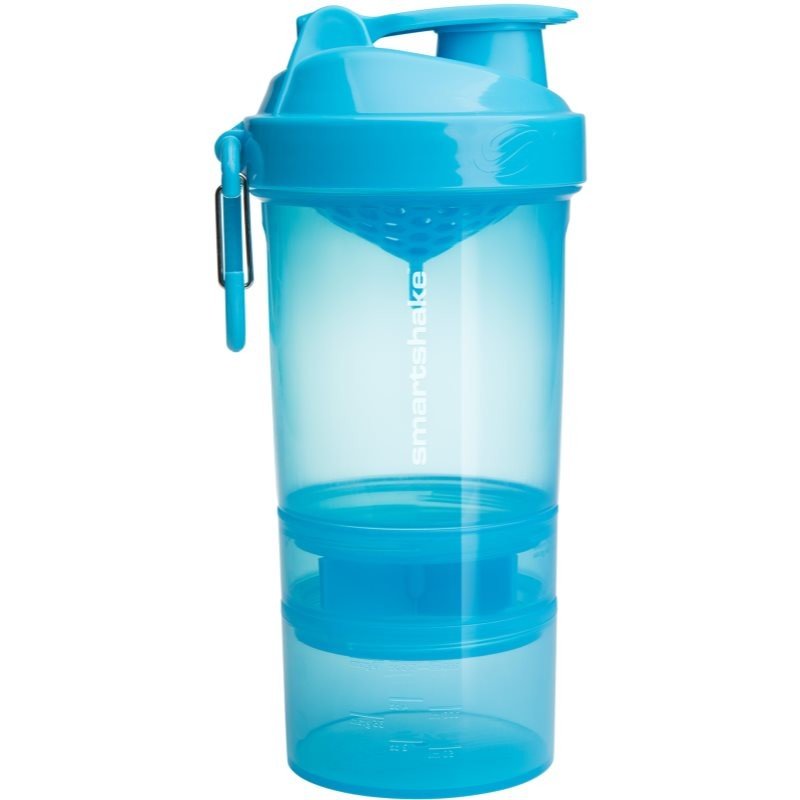 Smartshake Šejkr Original 600 + 160 + 120 ml neon blue