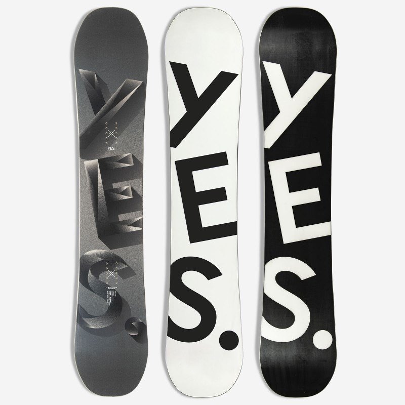 snowboard YES - Yes Snb Basic 156W (BLACK)