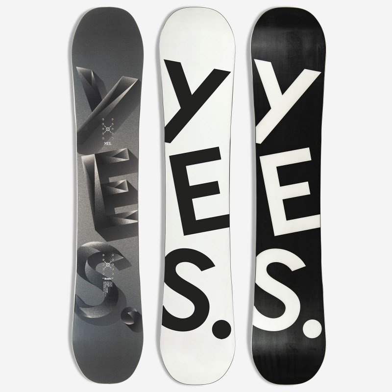 snowboard YES - Yes Snb Basic 158 (BLACK)