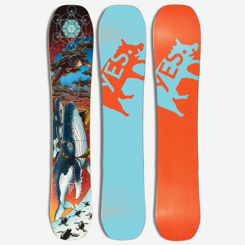 snowboard YES - Yes Snb Pyl Uninc Dcp 159 (ORANGE) velikost: 159