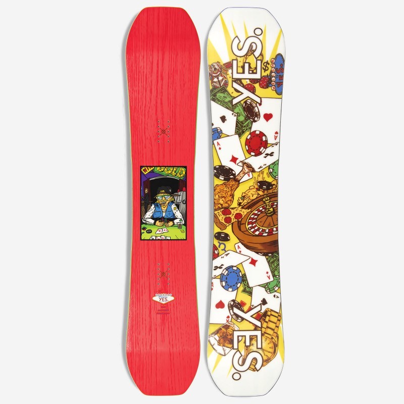 snowboard YES - Yes Snb Jackpot 154 (RED) velikost: 154