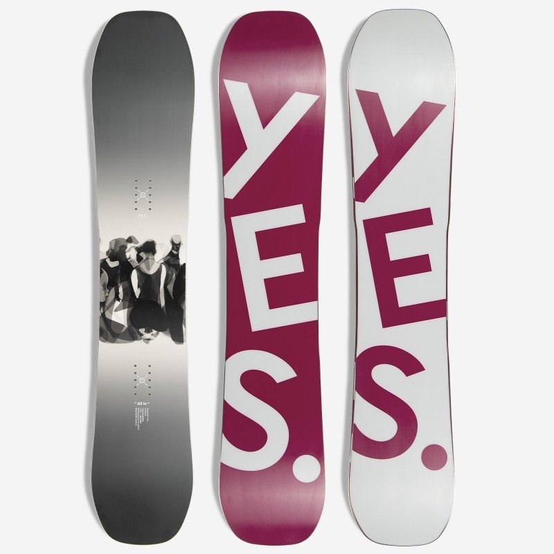 snowboard YES - Yes Snb All-In 162 (BLACK)