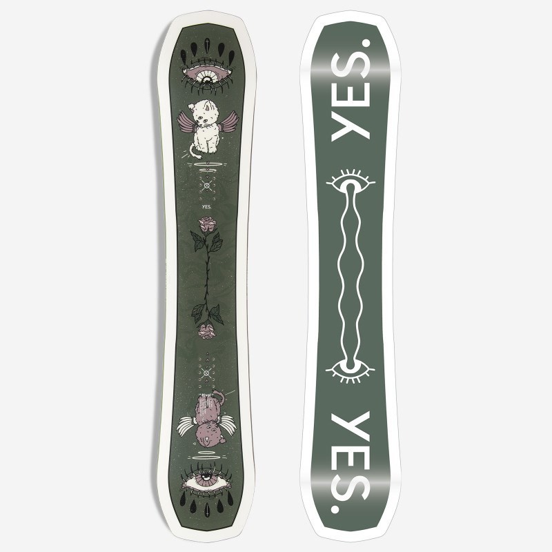 snowboard YES - Yes Snb Rival 144 (GREEN)