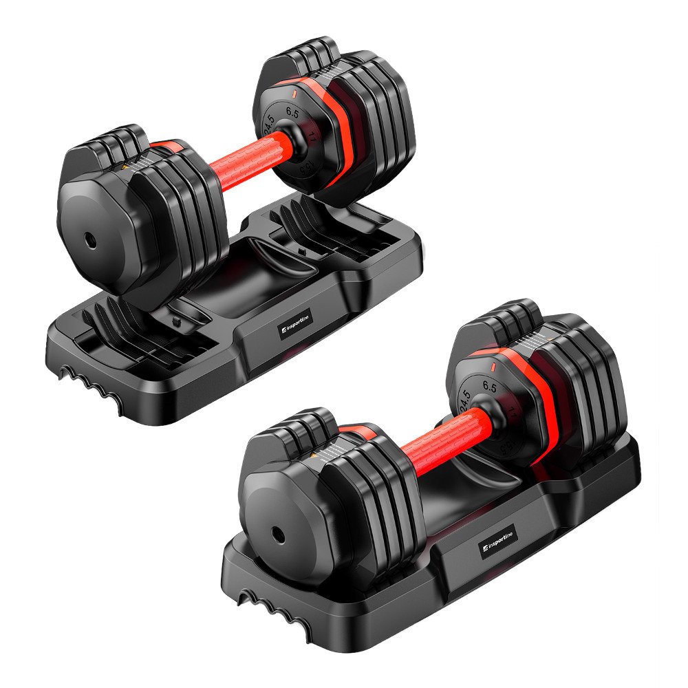 inSPORTline DuraBell® 2x 6,5-24,5 kg sada