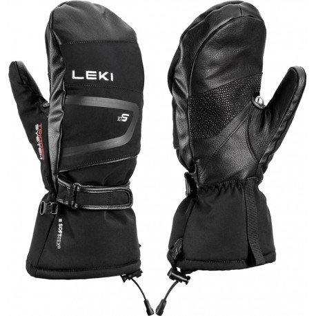 Leki Detect XT 3D Mitt black pánské voděodolné lyžařské palcové rukavice Primaloft 9 (L)