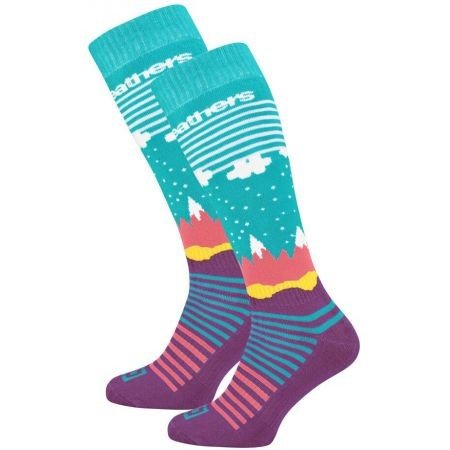 Ponožky Snb Horsefeathers Epic Thermolit - Modrá - 8/10