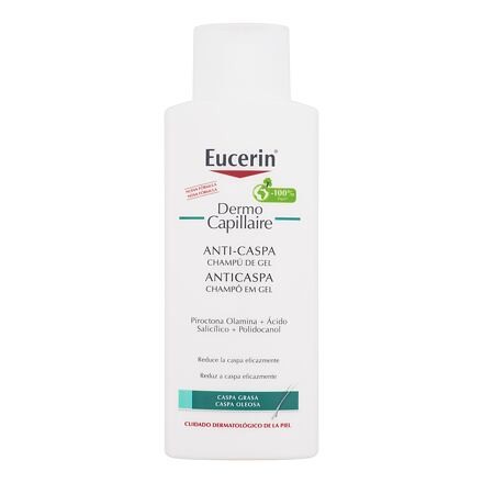 Eucerin DermoCapillaire Anti-Dandruff šampon proti mastným lupům 250 ml pro ženy