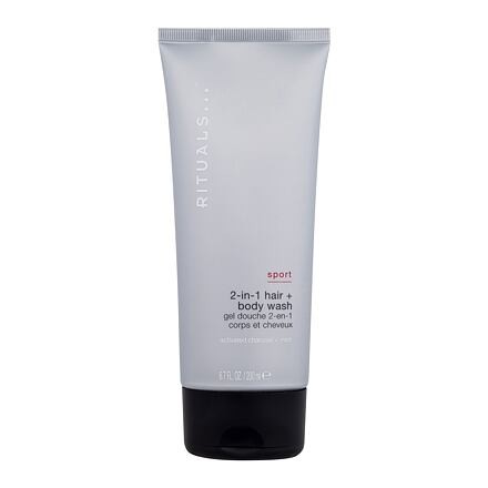 Rituals Sport 2-in-1 Hair + Body Wash sprchový gel a šampon 2v1 200 ml pro muže