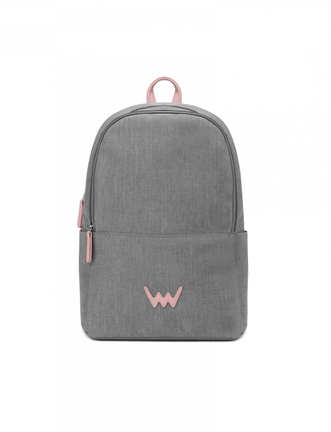 Koženkový batoh VUCH Zane Grey, světle šedý