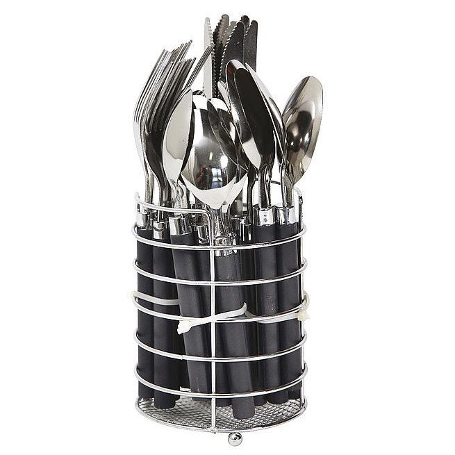Sada příborů Bo-Camp Cutlery Basket 6 Persons Barva: šedá