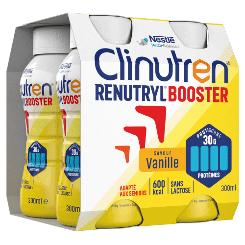 CLINUTREN RENUTRYL BOOSTER VANILKA perorální roztok 4X300ML