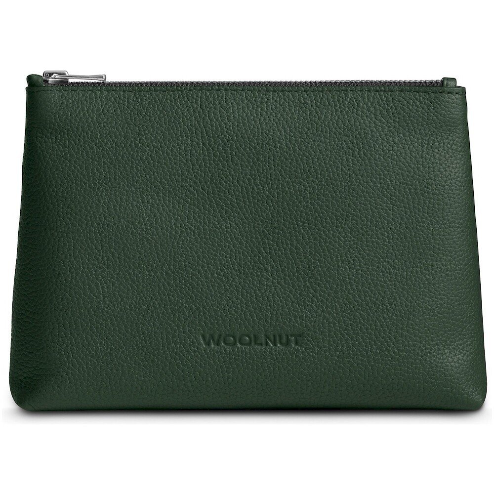 Woolnut Leather Pouch kožené pouzdro tmavě zelené