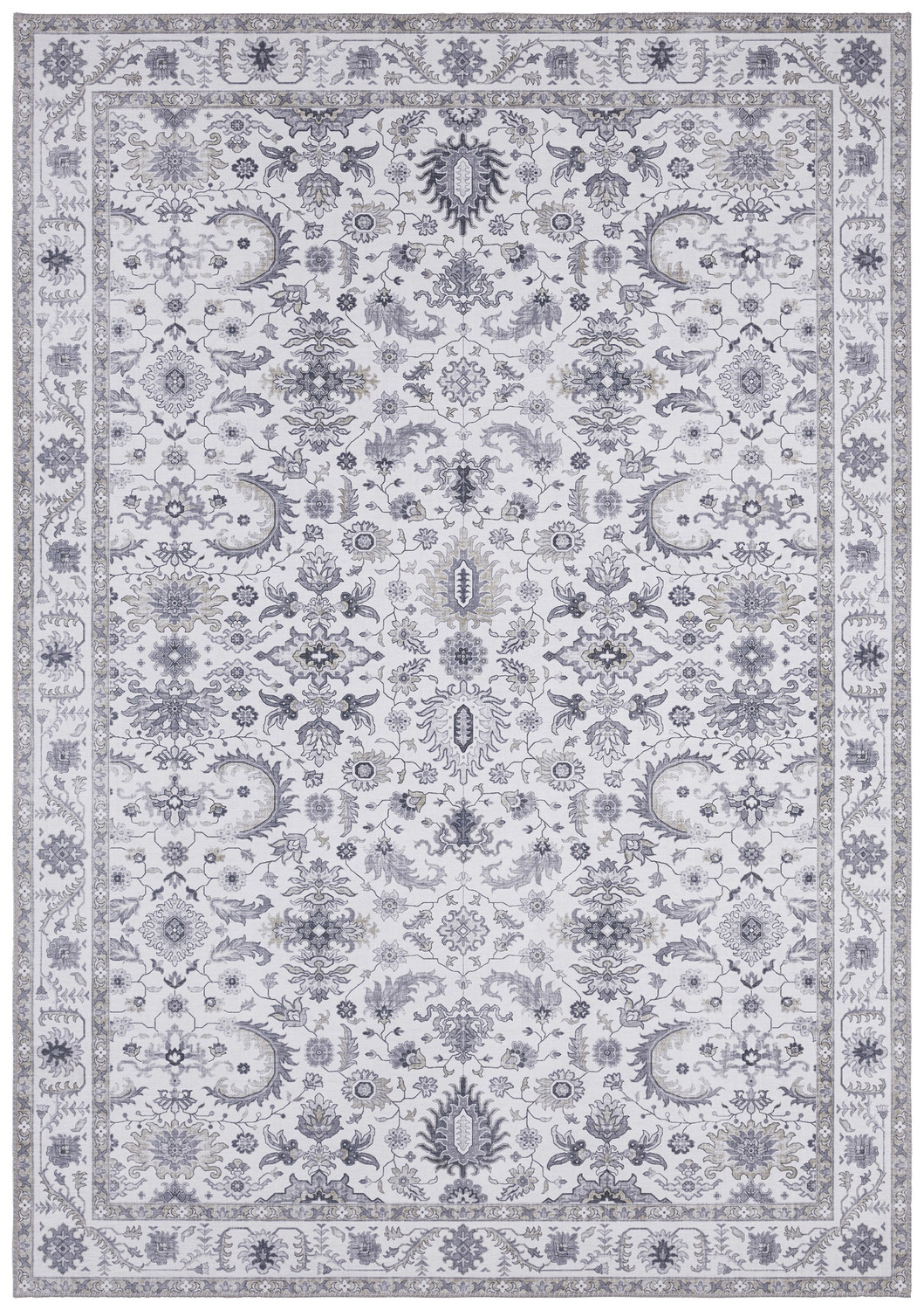 Kusový koberec Asmar 104006 Platinum/Grey - 160x230 cm Nouristan - Hanse Home koberce