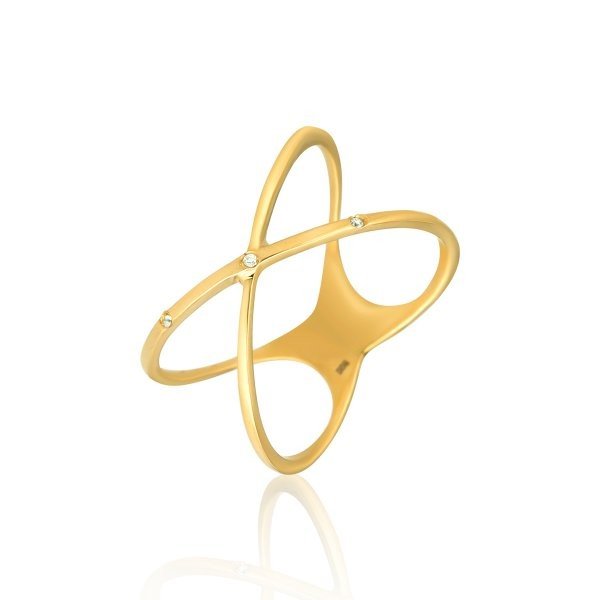 Prsten se syntetickými kameny 226-308-4096 55-1.60g