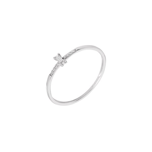 Prsten soliter s briliantem 314-966-1389 53-0.85g