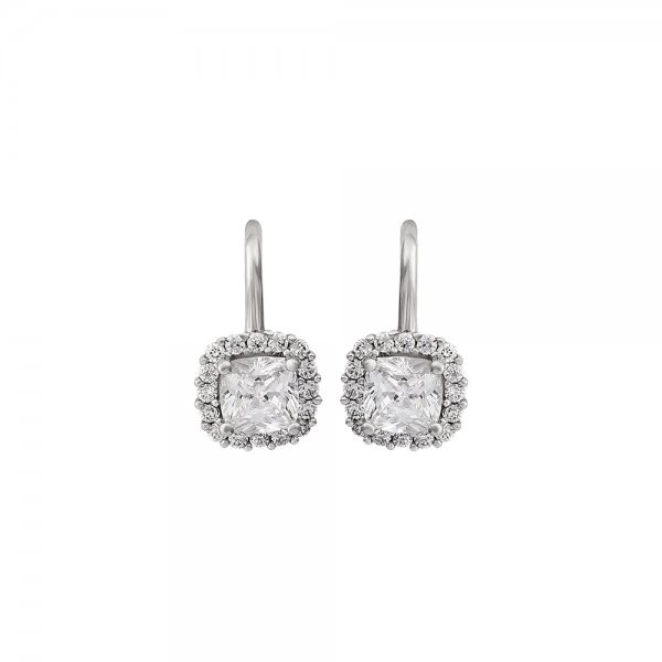 Náušnice se syntetickými kameny 336-087-000713 2.65g