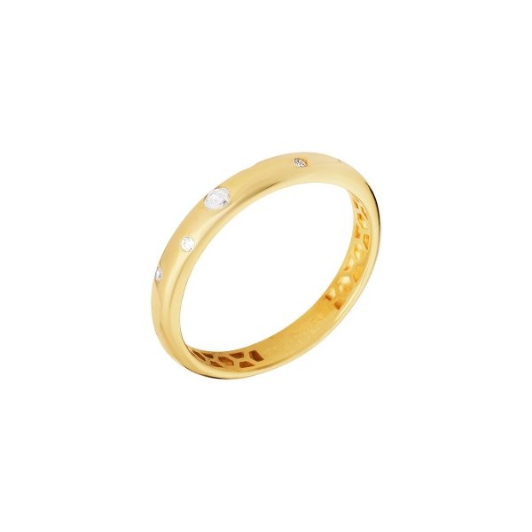 Prsten se syntetickými kameny 226-588-0174 52-1.45g