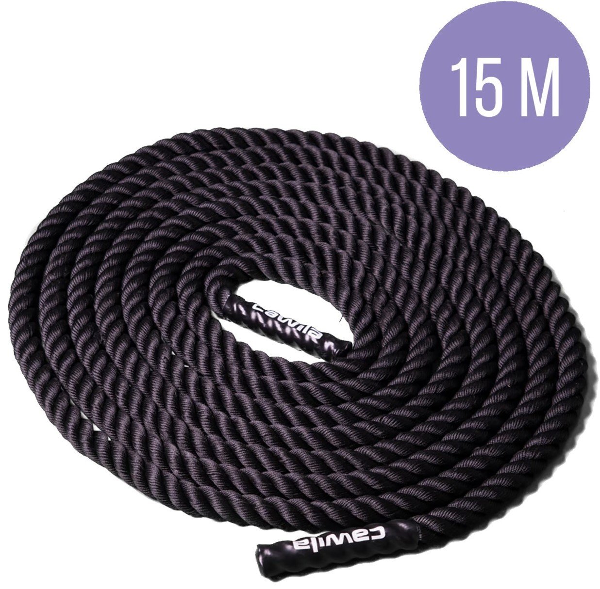 Posilovací lano Cawila Cawila GYM ROPE 15m Black