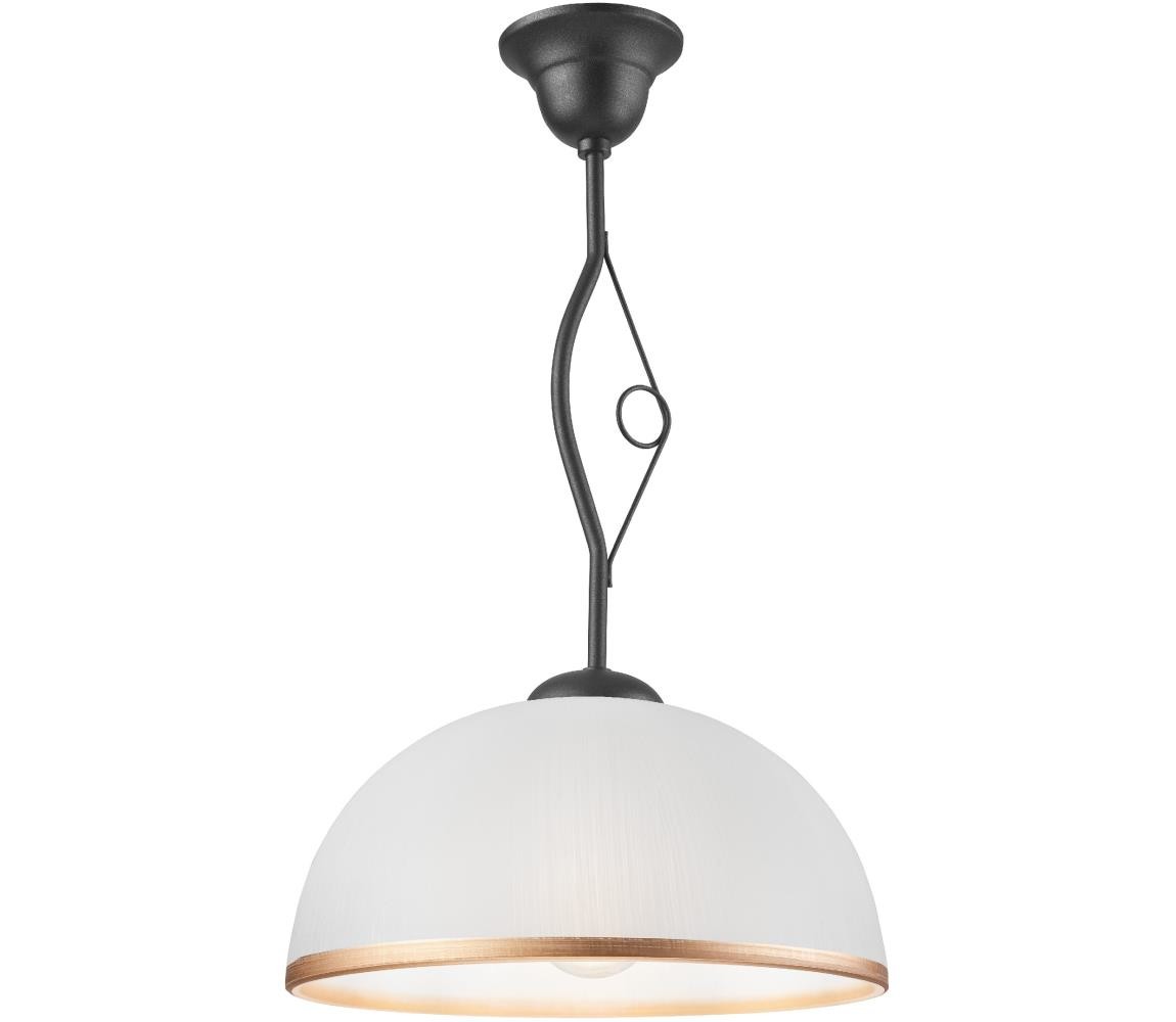 Lustr na tyči RETRO 1xE27/60W/230V antracit