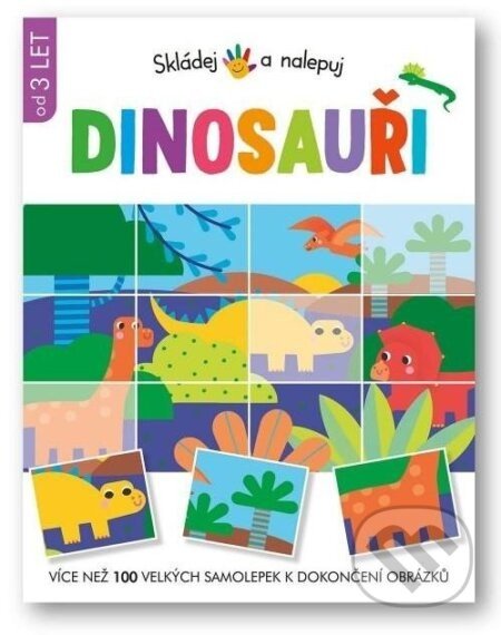Dinosauři - Skládej a nalepuj