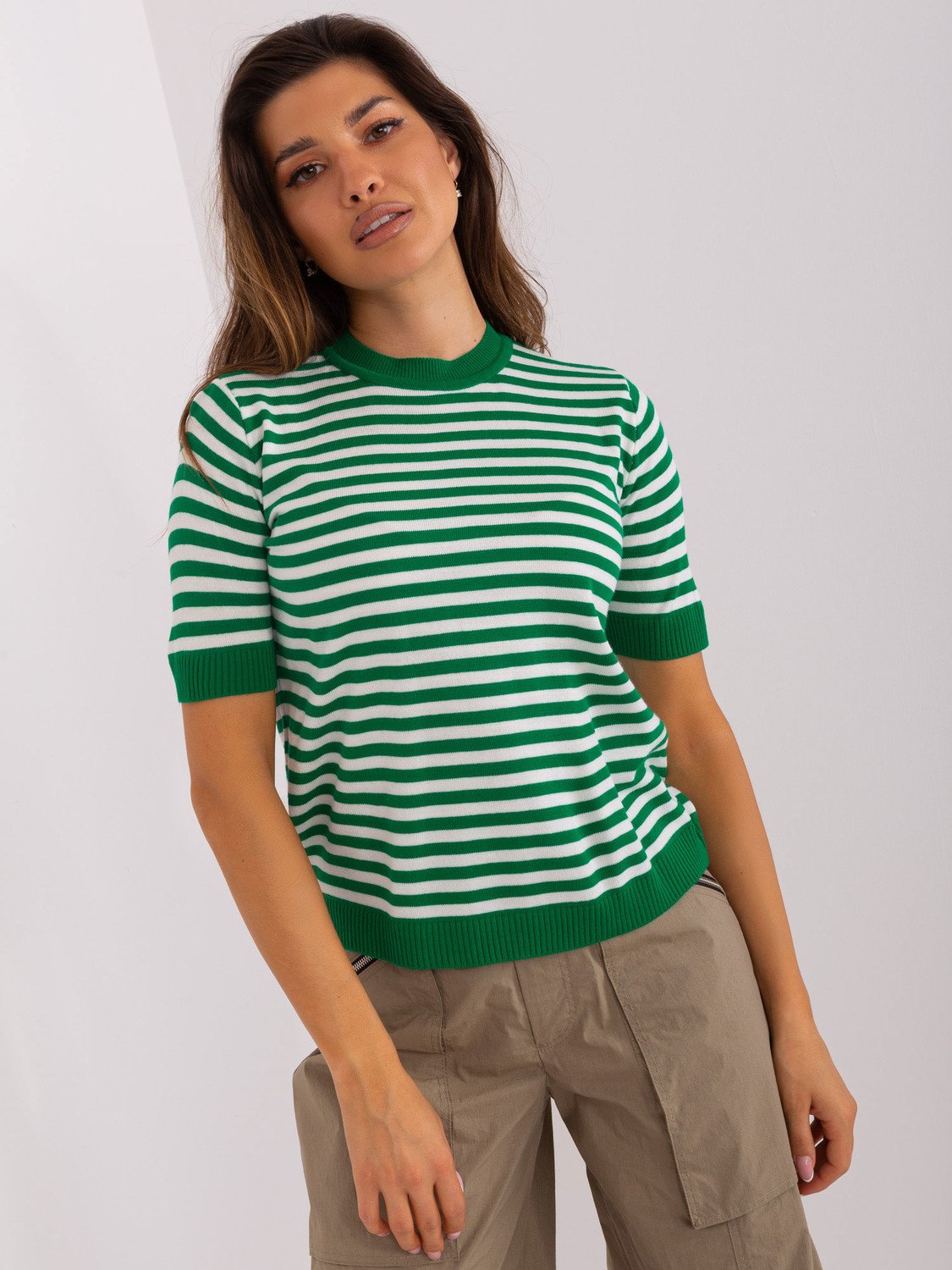 Badu Dámské tričko s krátkým rukávem Brondrie zelená Univerzální