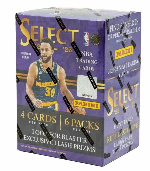 2022-2023 NBA karty Panini Select Blaster Box