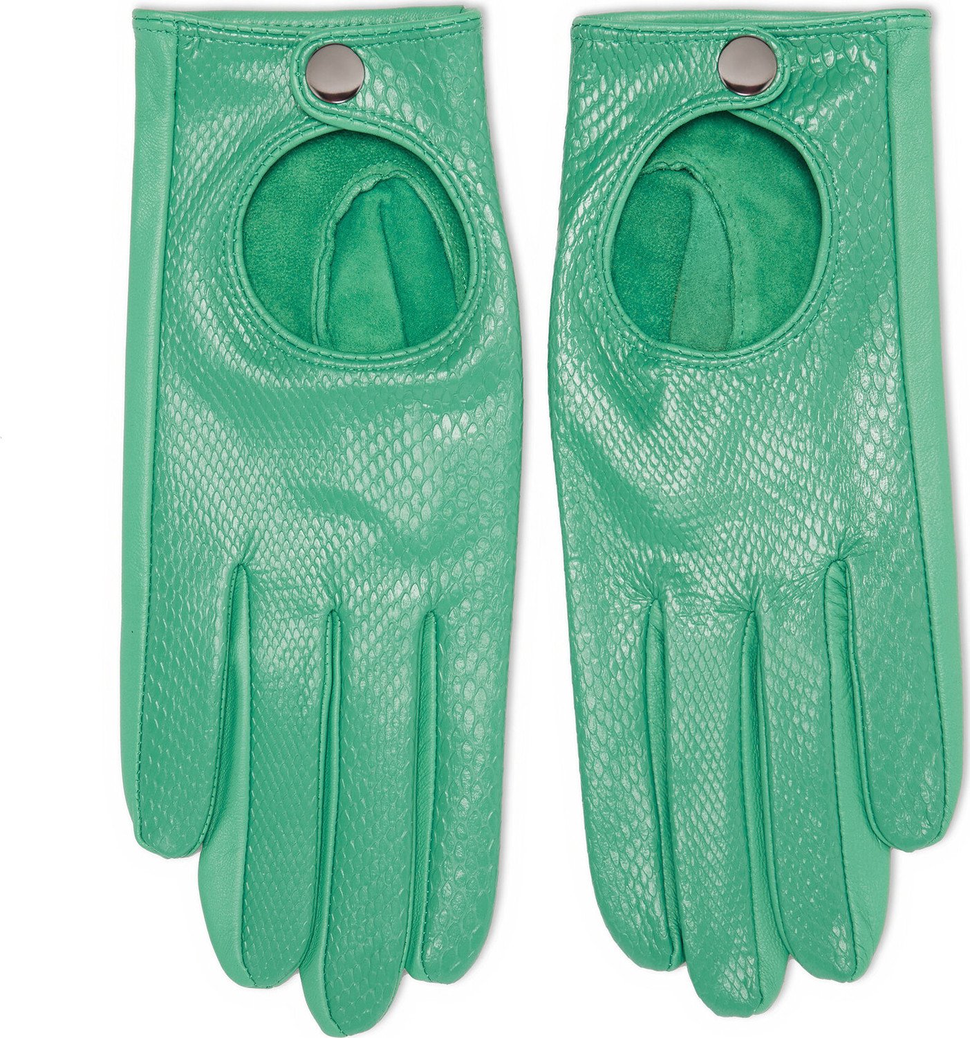 Dámské rukavice WITTCHEN 46-6A-002-Z Zelená