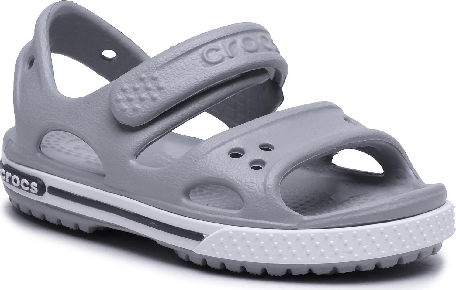 Sandály Crocs Crocband II Sandal Ps 14854 Light Grey/Navy