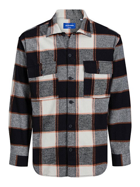 Jack&Jones Pánská košile JORBLAFRI Relaxed Fit 12245681 Ginger XL