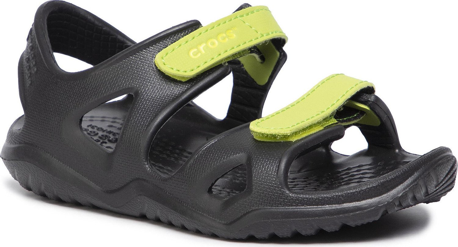 Sandály Crocs 204988-09W Black/Green