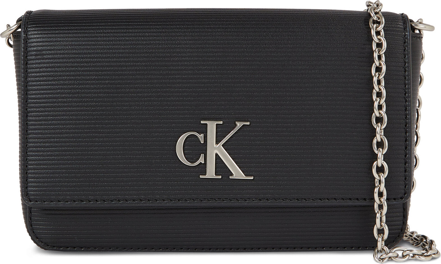Kabelka Calvin Klein Jeans Minimal Monogramwallet W/Strap T K60K611238 Black BDS