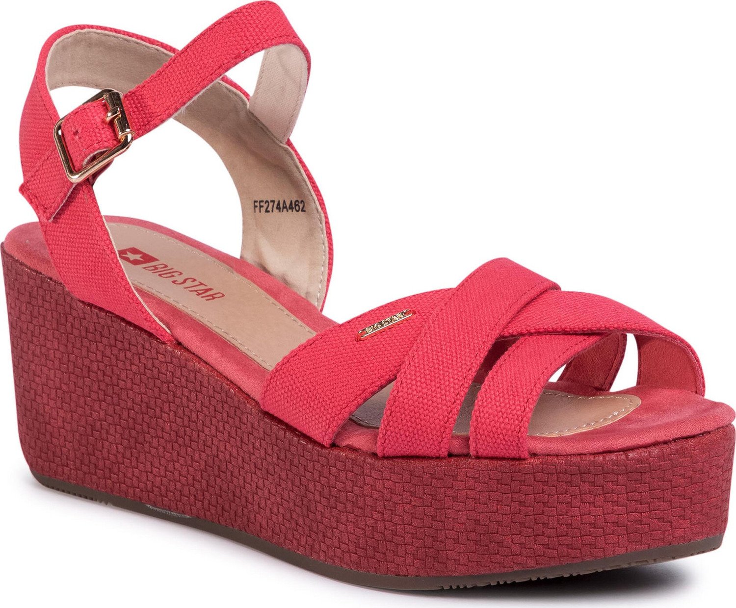 Sandály Big Star Shoes FF274A462 Coral