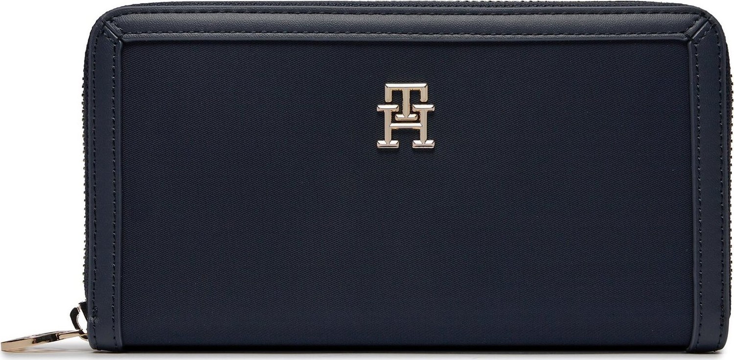 Velká dámská peněženka Tommy Hilfiger Th Essential S Large Za AW0AW15749 Space Blue DW6
