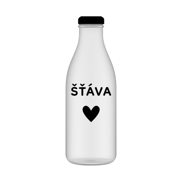 Skleněná lahev ŠŤÁVA 1 l