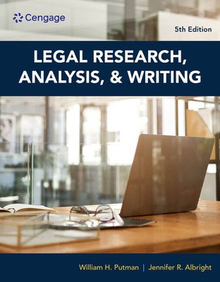 Legal Research, Analysis, and Writing (Putman William H.)(Paperback)