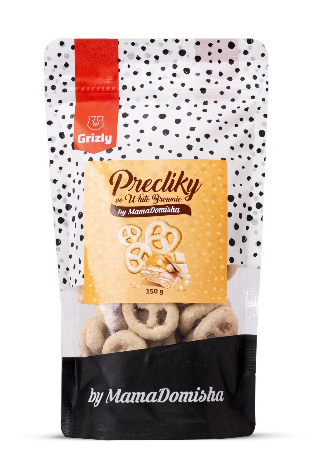 GRIZLY Preclíky ve White Brownie by @mamadomisha 150 g