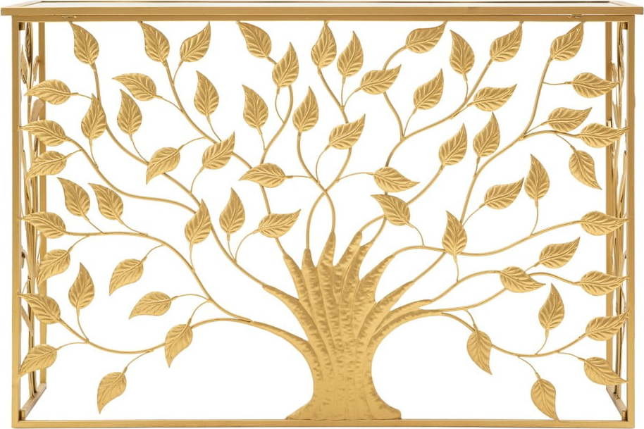 Konzolový stolek ve zlaté barvě 80x120 cm Albero – Mauro Ferretti