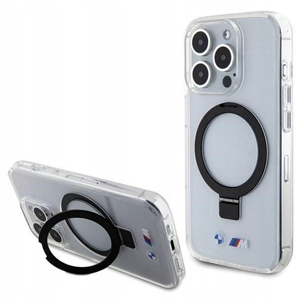 Bmw zadní kryt pro iPhone 15 Pro Max Ring Stand M Balíček kryt zadní kryt MagSafe