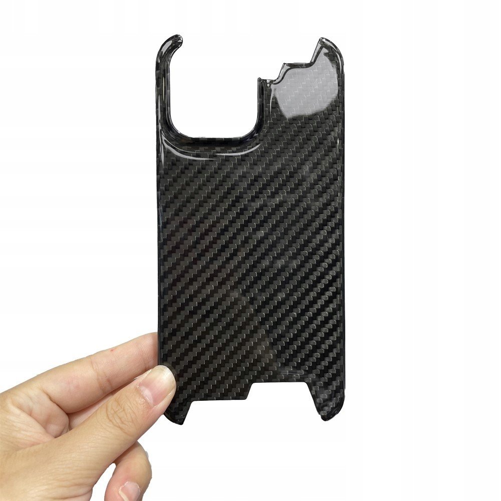 Pouzdro na iPhone 15 Pro Max, Carbon Aramid Fiber, Karbonové, Pouzdro