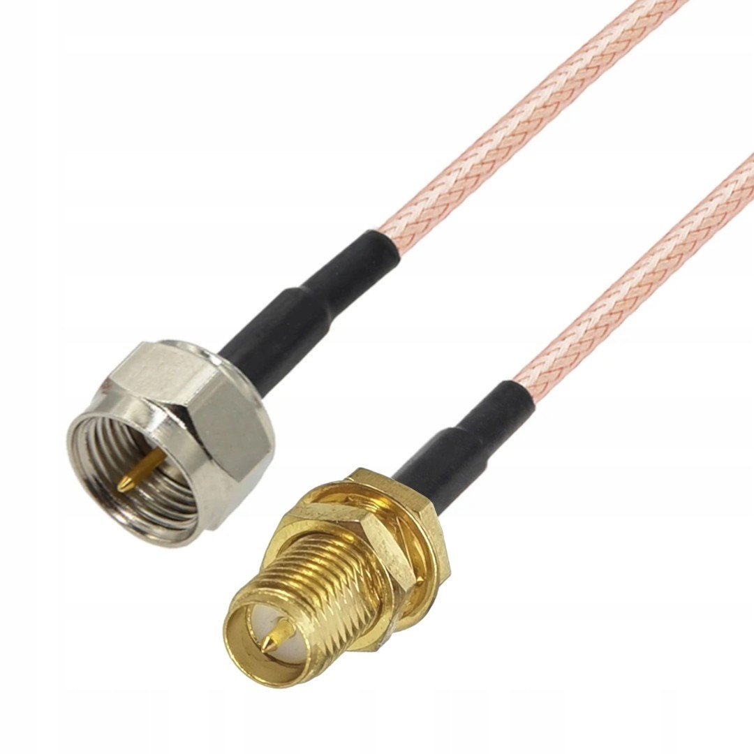 Pigtail F zástrčka Sma Rp zásuvka RG316 5m