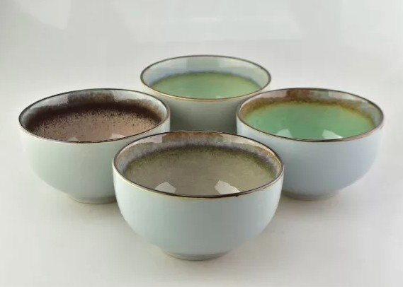 KOZÁČEK Mísa porcelán 12,5x7cm  500ml  MÜSLI, mix barev