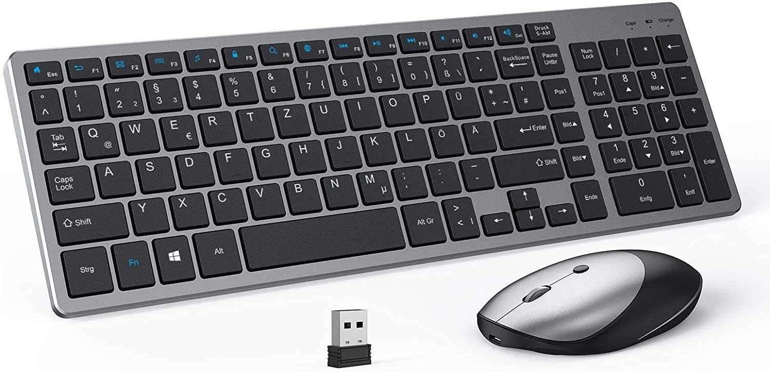 Bezdrátová Nůžková Klávesnice Bluetooth Myš Mac Windows iOS Set