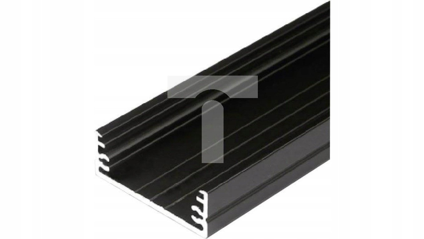 Profil WIDE24 2m černý G/w široký